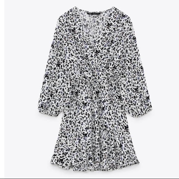 Printed Mini Dress Size S NWT - Picture 5 of 9